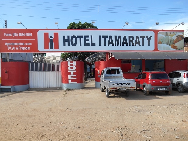 o hotel Itamarati em frente a rodoviária de boa vista capital de Roraima.